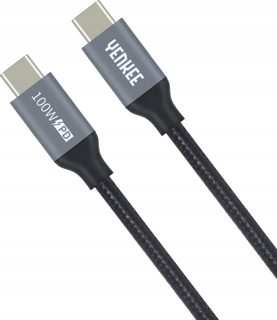 Kabllo Usb-c YCU-341 -C Yenkee -C Në -C 1.5 M 100 Gri 100W