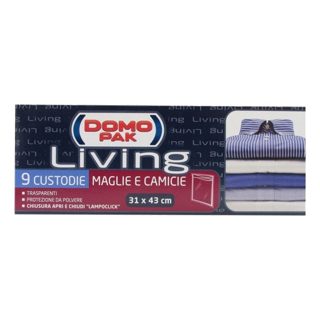 Domopak Living 31x43 cm, 9 qese, 1 pako Për Këmishat 31x43cm