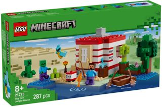 LEGO HOUSE-21275 Minecraft The TNT Jungle