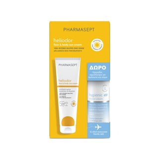 Body Sun Cream SPF-50 Pharmasept Heliodor Face Promo