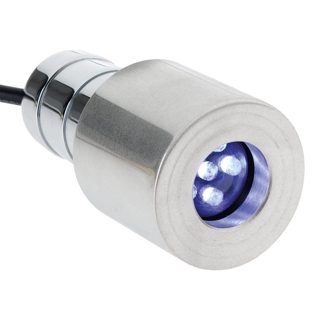 Lux Cm Cm IP68 LunaLed 6s Unazë Ndriçuese E Nikeluar Shumë E Lëmuar 6 Led 12 DC 720 D3 H7 12V