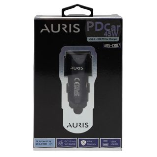 Karikues Auris CR07 Për Makinë 3.1 A Porta USB Dhe Type-C