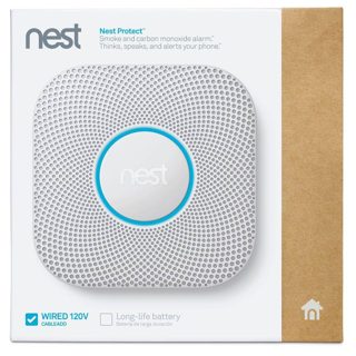 Google Nest Protect Alarm Carbon Monoxide Detector White
