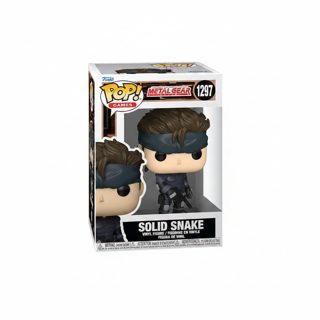 Funko GAMES-1297 Figure Pop! Gear Solid Snake