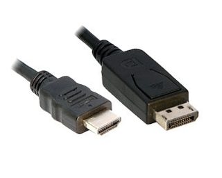 E-green DisplayPort to HDMI Adapter Cable E- 1.8m DP Male Male