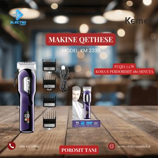 Kemei KM 2335 Makine Qethese