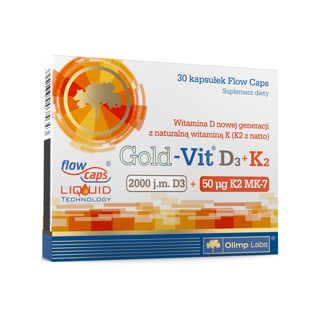 Olimp Labs Gold-Vit D3 (2000IU) + K2