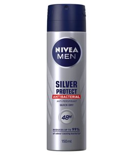 Nivea deo anti perspirant silver men 150ml
