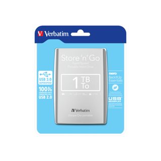 Verbatim Store ’n’ Go 1TB External Hard Drive Portable