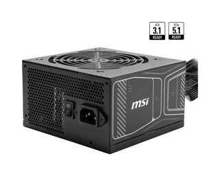 MSI A750GN 7ZPBY11 PSU MAG ATX 3.1 PCI-E 5.1 Up To 80+ Gold Black 306- -CE0 600W 750W