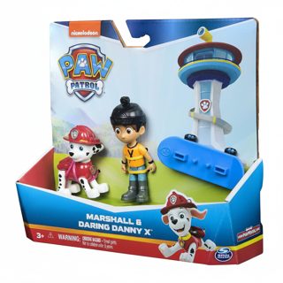 Paw Patrol Marshall & Daring Danny X Figure X