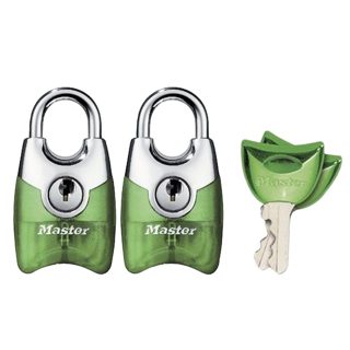Masterlock Niveli i sigurisë 3, 2 x 20 mm, trup me zink i veshur me lexan & krom, harku çelik e mbuluar 10 mm, diametri 3 mm, me çeleste njete, per Bagazhee Dry I X 2x20mm 10mm 20mm 3mm