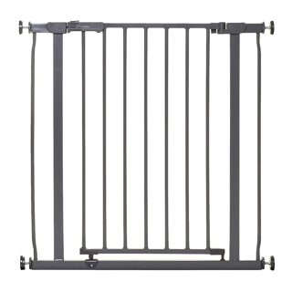 AVA Metal Derë për mbrojtjen e femijëve gri 75×81 cm