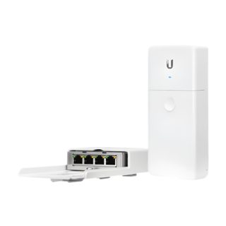 Ubiquiti NanoSwitch N-SW 4 Port N- PoE Gigabit Ethernet