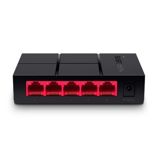 Mercusys RJ45 Switch 5 Porta Gigabit 5x Gigabit Ethernet Black