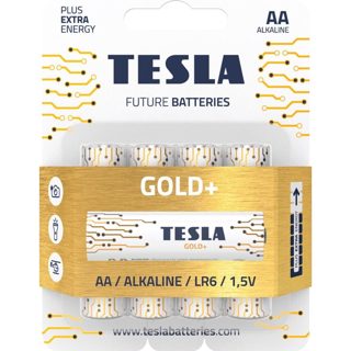Tesla Gold+ AA BATERI *4
