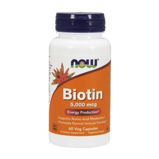 Now Biotin (5000 mcg)