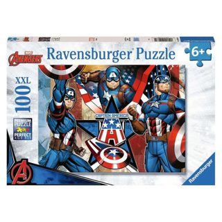 Ravensburger XXL-100 100-pack Puzzle Marvel Captain America