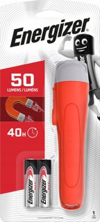 Energizer Magnet LED Elektrik Dore 2AA 90 Lumene Argjendtë