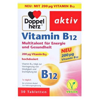 Doppelherz Suplement ushqimor me vitaminë B12, Vitamin B12