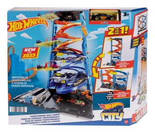 Hot Wheels City Transforming Race Tower