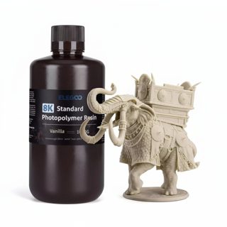 Resin ELEGOO Standard 8K Translucent 1kg Vanila