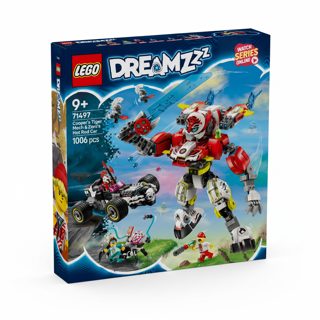 LEGO CAR-71497 Dreamzzz Cooper S Tiger Mech Zero S Hot Rod