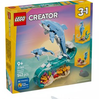 LEGO 3in1 Creator Beautiful Dolphins 31385
