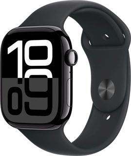 Apple Watch S10 MWWQ3QV A Jet Black Black Sport Band M 46mm