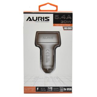 Karikues Auris CR07 30W Për Makinë 30 Porta USB