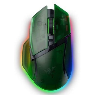Razer V3 35K Pro Basilisk Ergonomic Wireless Focus Sensor Tri-Mode Connectivity Up To Hour Phantom Green RZ01-05240300-R3G1