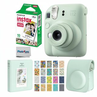 Fujifilm MINI-12 Instax Mint Green Bundle