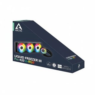 Arctic III-420 Cooler Liquid PRO ARGB AIO Liquid Cooler With 3x Black 3x140mm 140mm