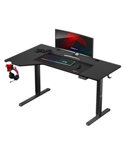 Huzaro 1190X850X118X720 Desk Hero 9.1 Electric Motor Black HZ-Hero 9.1