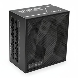 Lian Li SX1000P PSU SX ATX 3.1 PCIe Gen5.1 80+ Platinum Black G9P B000. 1000W 600W