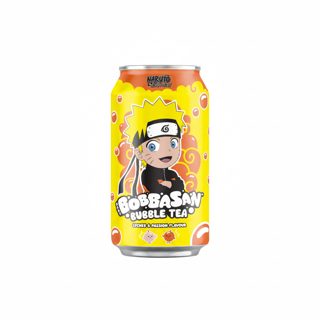 Bubble Ultra Ice Tea Can Passion Fruit & Lychee Naruto