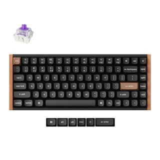 Keychron K2 HE K2H-F1 Wood Wireless Bluetooth Magnetic Switches Black