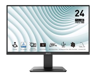 MSI MP2412 3Y Pro Home Office FHD 1920x1080p IPS 100Hz Black