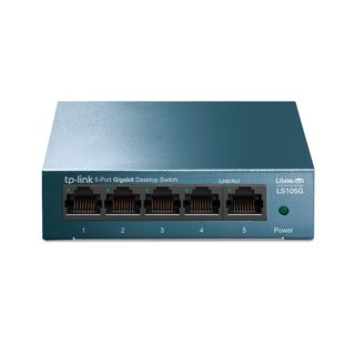 Tp-link RJ45 Switch 5 Porta Gigabit 5x Gigabit Ethernet Steel Housing TL-LS105G