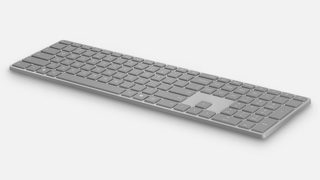 Microsoft Surface Keyboard Platinum Gray Wireless Bluetooth