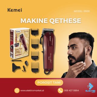 Kemei KM 2600 Makine Qethese