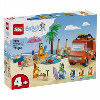 LEGO TRIP-11202 Bluey Bluey S Beach Family Car