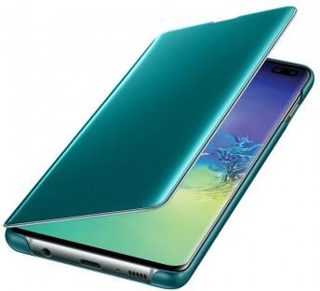 Kase Samsung Galaxy S10 ZG975CGEGWW Plus Celulari Clear View EF- Green