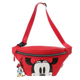 Miniso Çantë mesi Minnie Mouse Collection Plastikë PVC 18.5x7x18 E Zezë Dhe E Kuqe 1