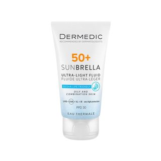 And Combination Skin SPF-50 Dermedic Sunbrella Ultra Light Fluid Oily