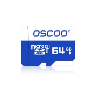 Oscoo MicroSD Card 64GB 80 MB S