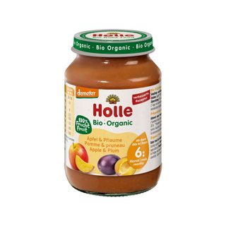 Holle Pure me mollë dhe kumbull