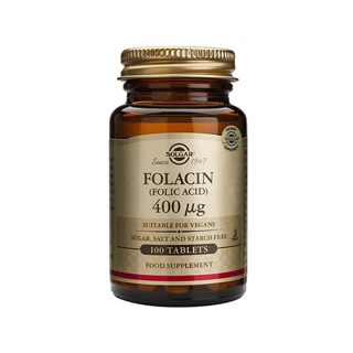 Solgar Folacin (Folic Acid) 400 mcg