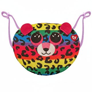 Ty Mask Dotty Multicolor Leopard Plush 12cm