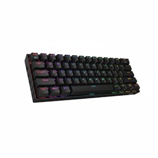 Redragon K530 K530 Pro Draconic RGB Mechanical With OUTEMU Brown Switches 60% Formfactor Wireless With USB-A Dongle Bluetooth Cable Black